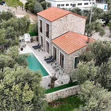 Otuken Stone House Private Heated Pool Villa Kucukkuyu